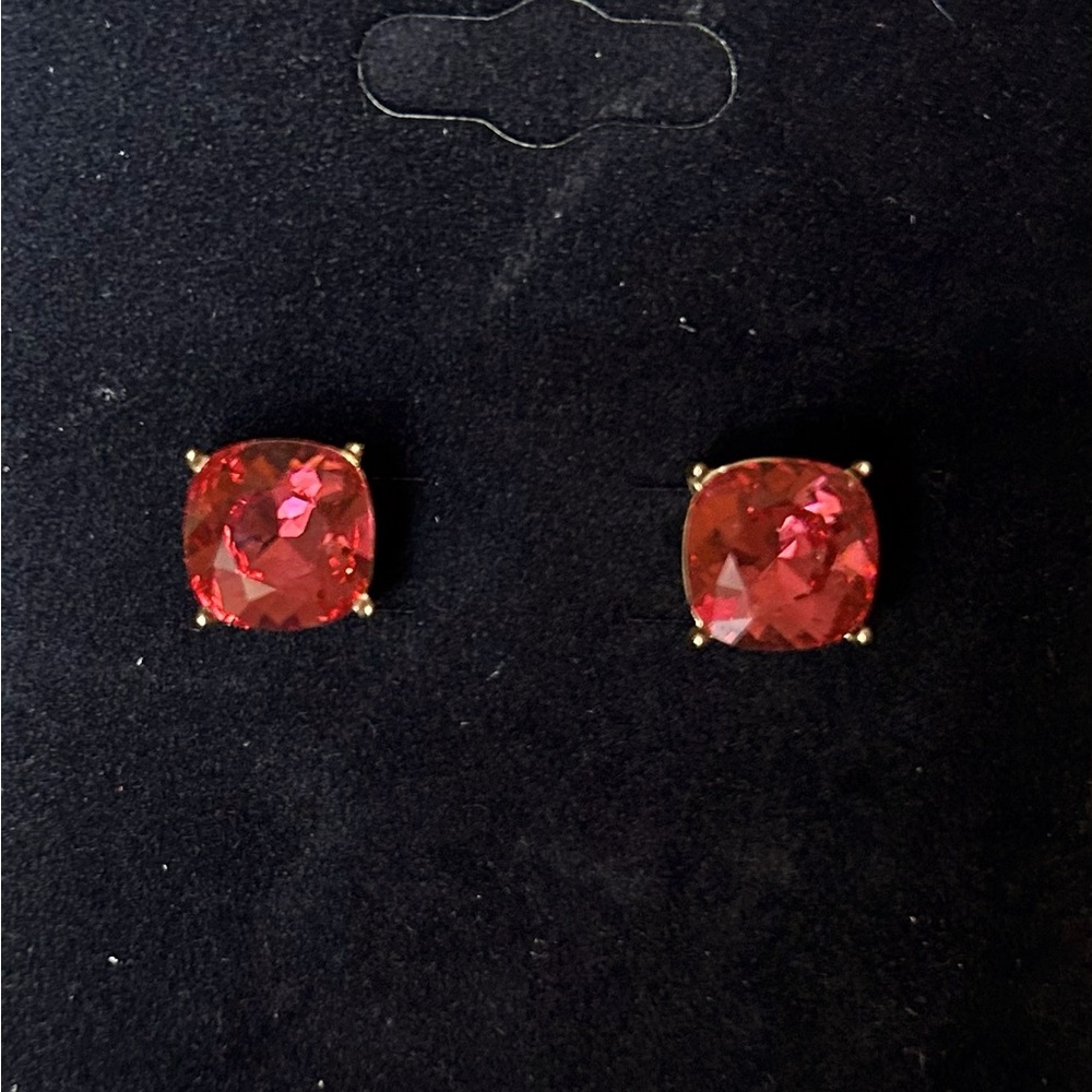 Spartina 449 Elegant Red Stud Earrings